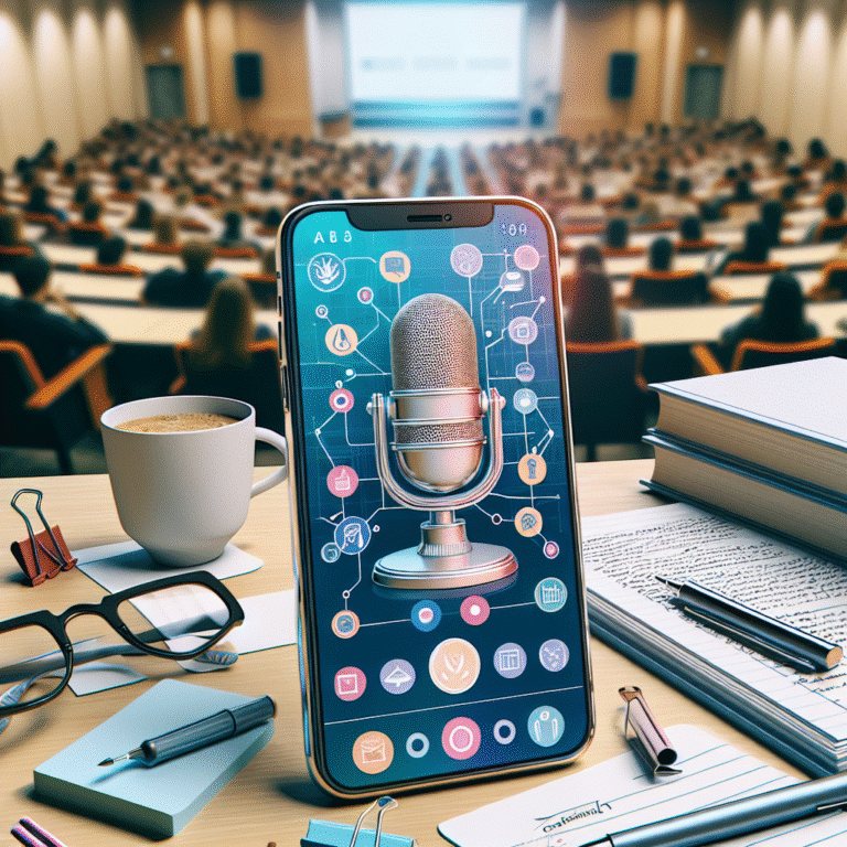 AI note-taking app for lectures