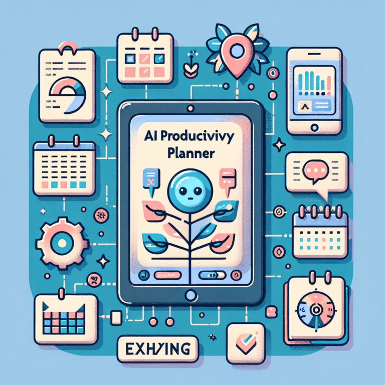 AI productivity planner for exams